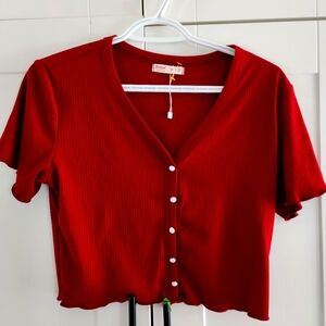 NWT Romwe Crop top